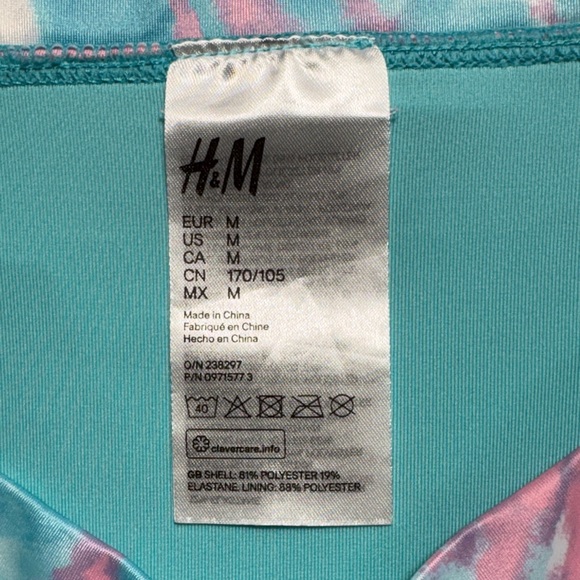 H&M High Waisted Tie Dye Bikini Bottom - Picture 2 of 4